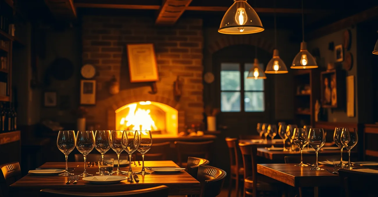 Bella Vita trattoria interior